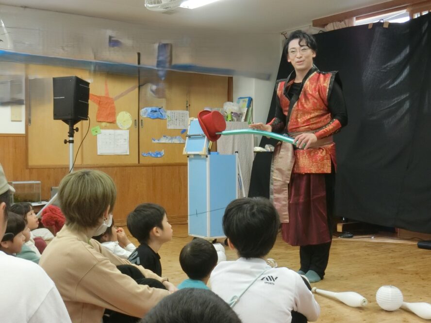 大道芸のペンギン屋さんが来たよ！