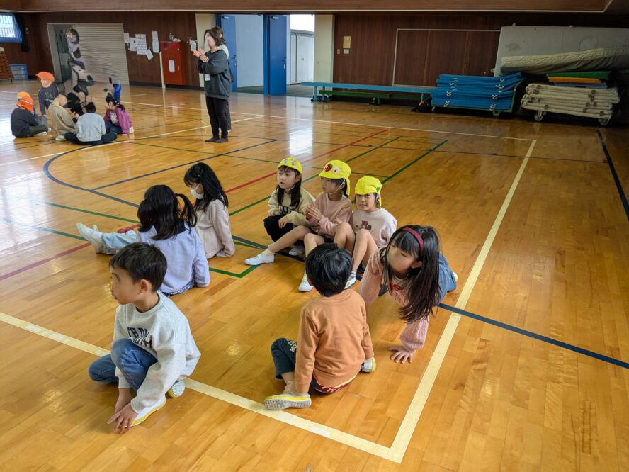 川西小学校交流に行ってきました！！（ぞうぐみ）